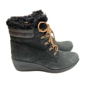 Sperry Top Sider Luca Peak Waterproof Wedge Ankle Booties Women’s Size 10M